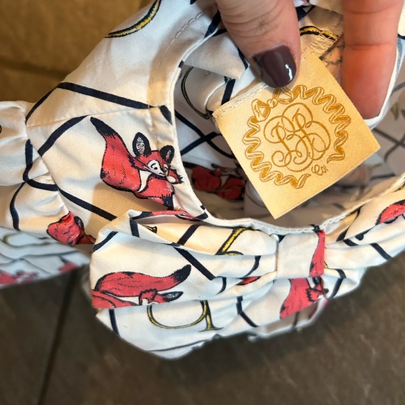 TBBC Fox Fieldmaster Beatrice Bow Blouse - Picture 4 of 5